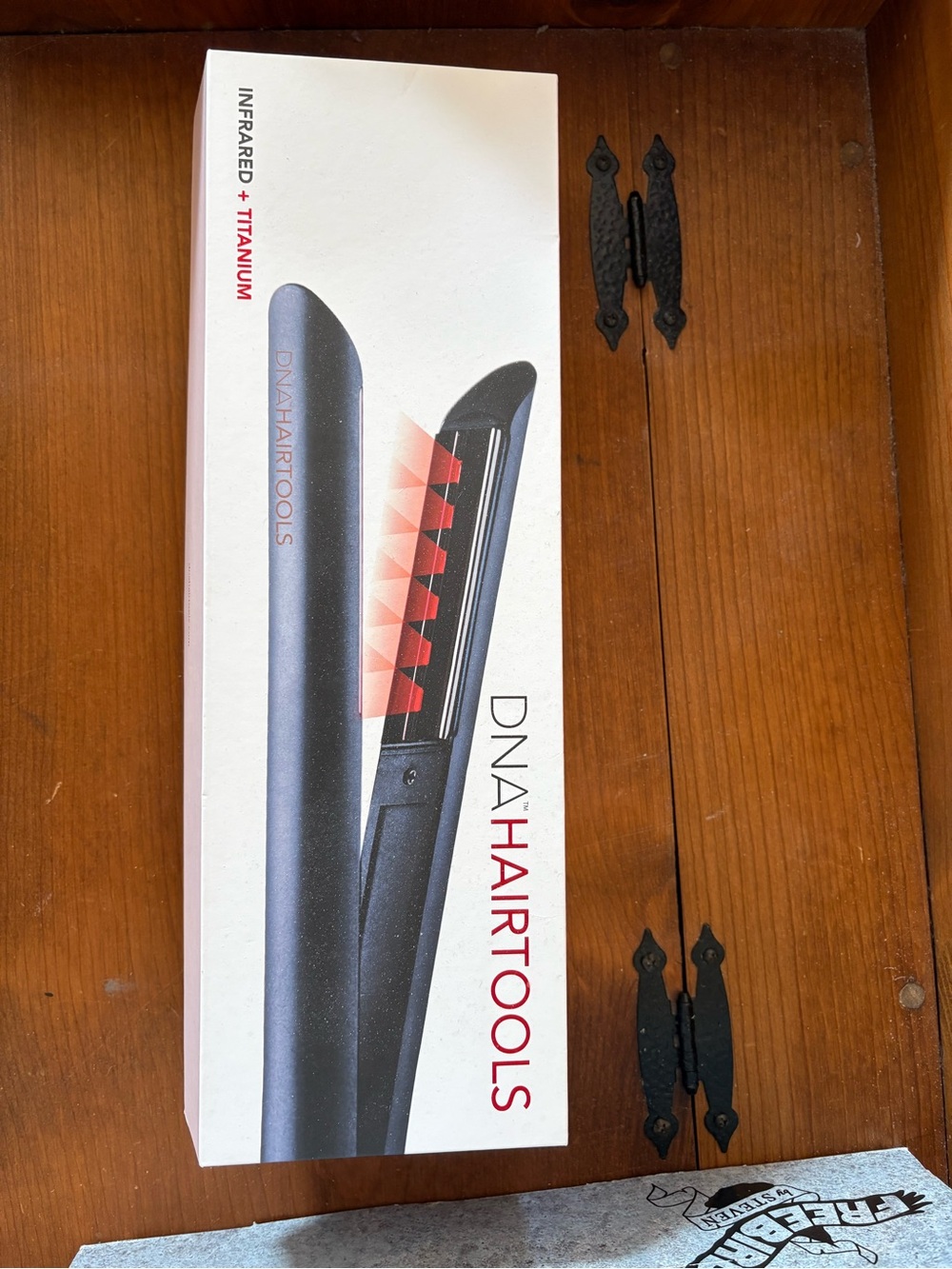 Black Infrared Titanium Flat Iron